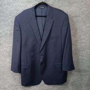 Jos. A. Bank Navy Blue Blazer Big And Tall Signature Gordon Men's 50R Suit Top